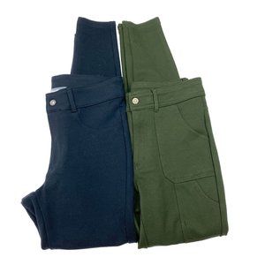 Eddie Bauer Ponte Skinny Ankle Pants Bundle Lot
